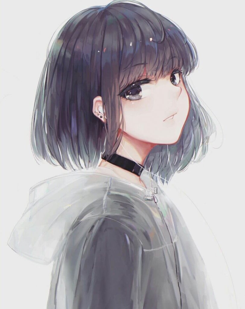 Cute anime female avatar